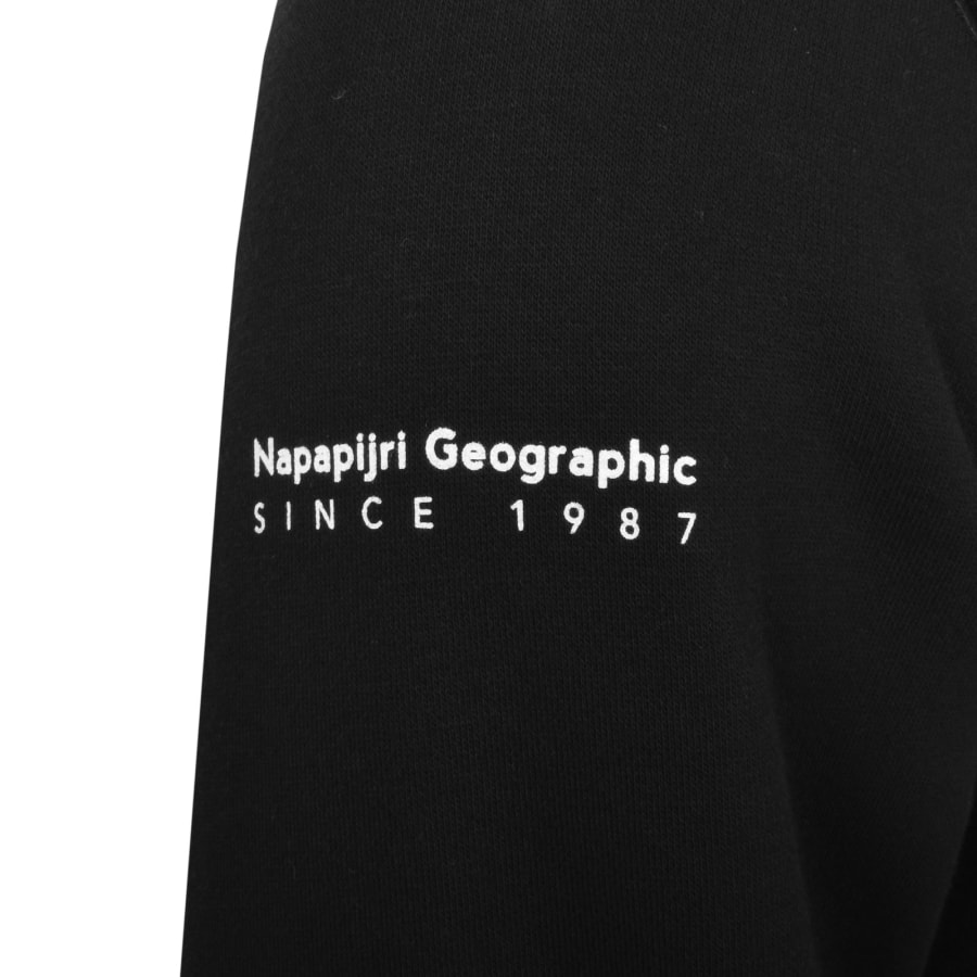 Napapijri black sweatshirt 2025